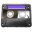 Cassette Purple Icon 32px png